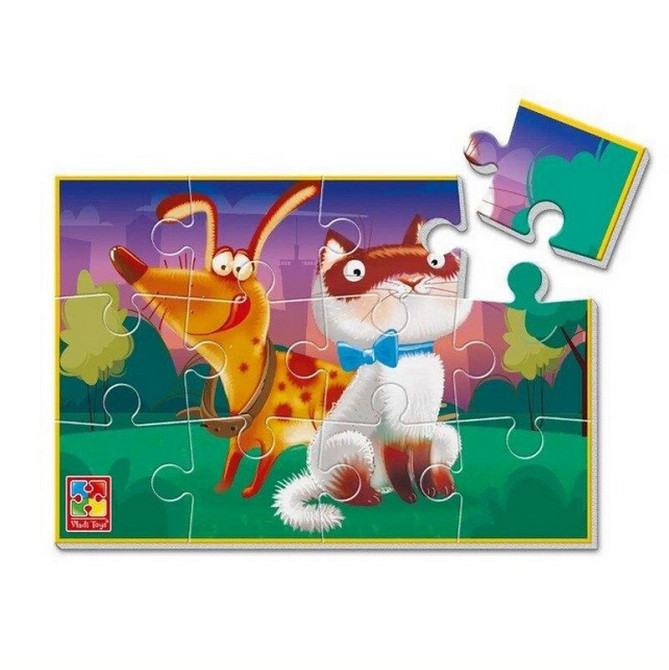 Детские развивающие мягкие пазлы 