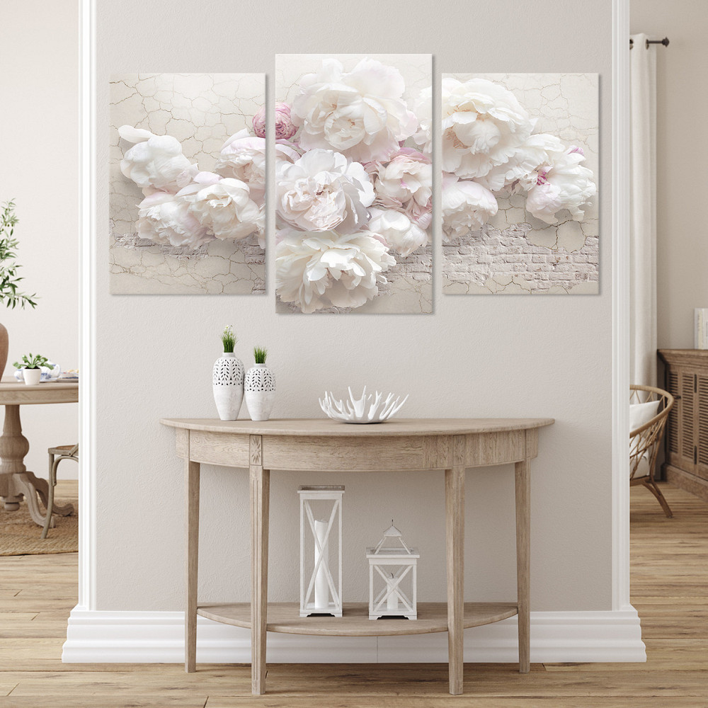 Модульна картина Кольори Ніжні Піони Art-520_3 (53х100sм) Київ - фото 2