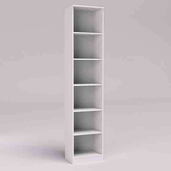 Тумба офисная Стеллаж ОП, Белый, 450/320/2100 Львов