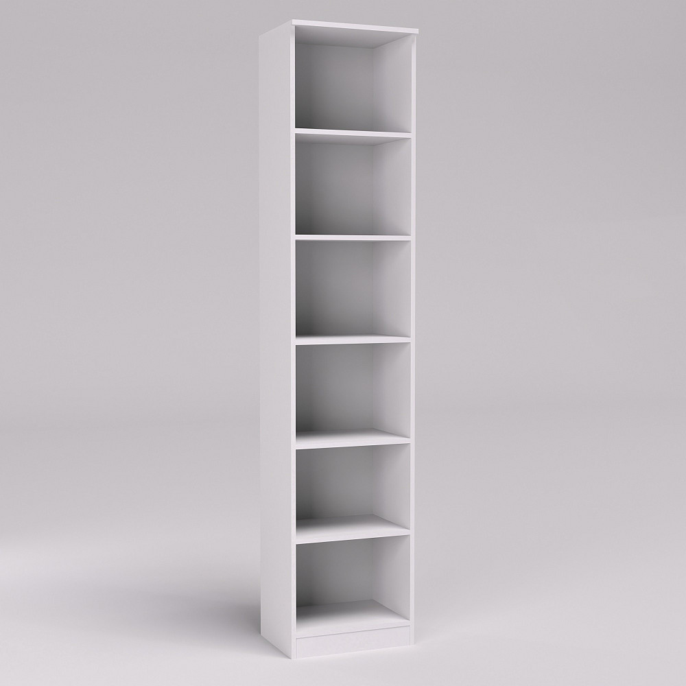 Тумба офисная Стеллаж ОП, Белый, 450/320/2100 Львов - изображение 1