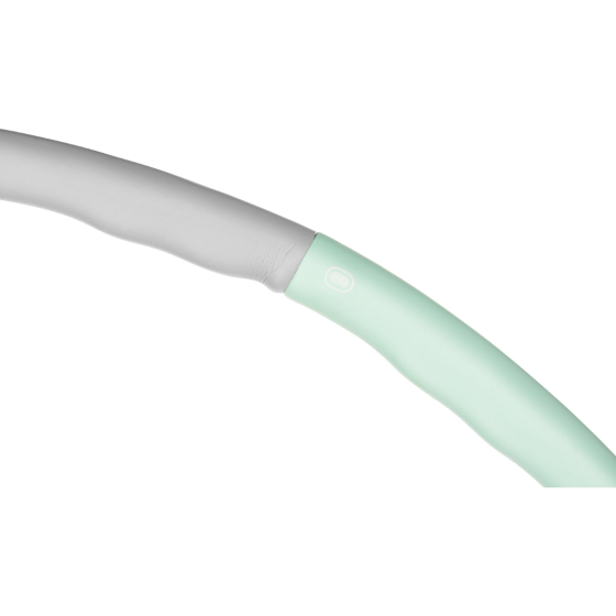 Хулахуп Gymtek з масажером 100см салатово-сірий Київ