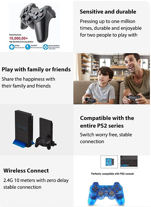 Sony Playstation 2 геймпад. Харьков - изображение 2