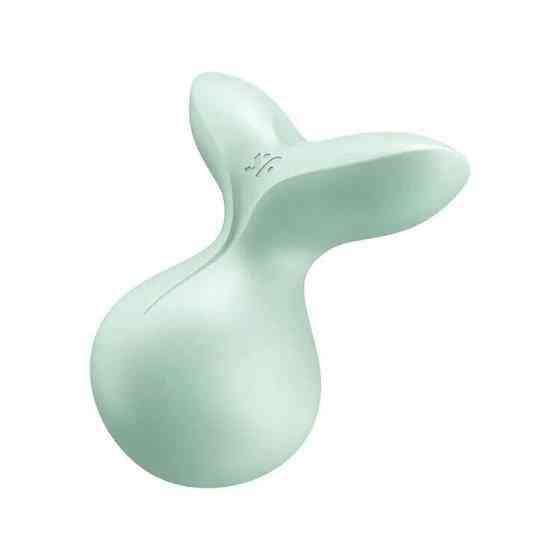 Мини-вибромассажер Satisfyer Viva la Vulva 3 Mint Sex Aura Киев