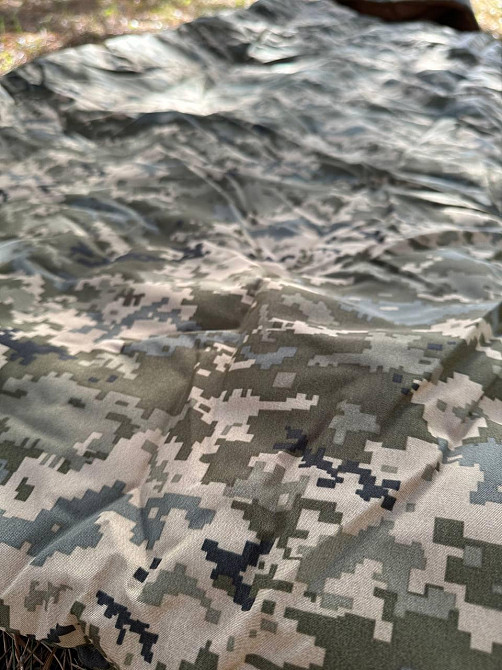 Зимний спальный мешок Tulumu 180х70 +25 см капюшон (до -35С) Пиксель Киев - изображение 2