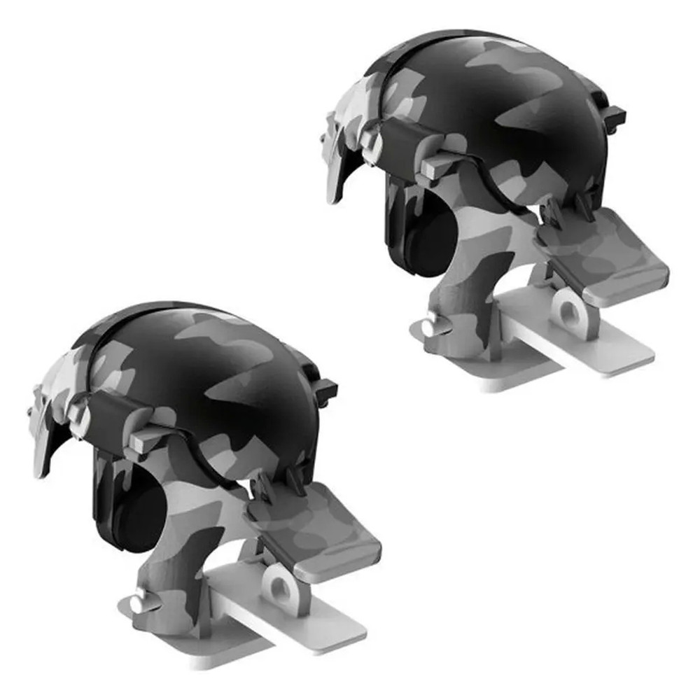 Ігровий контролер (джойстик, геймпад, тригер) Baseus Level 3 Helmet PUBG Gadget GA03 (Camouflage Сірий) Николаев - изображение 1