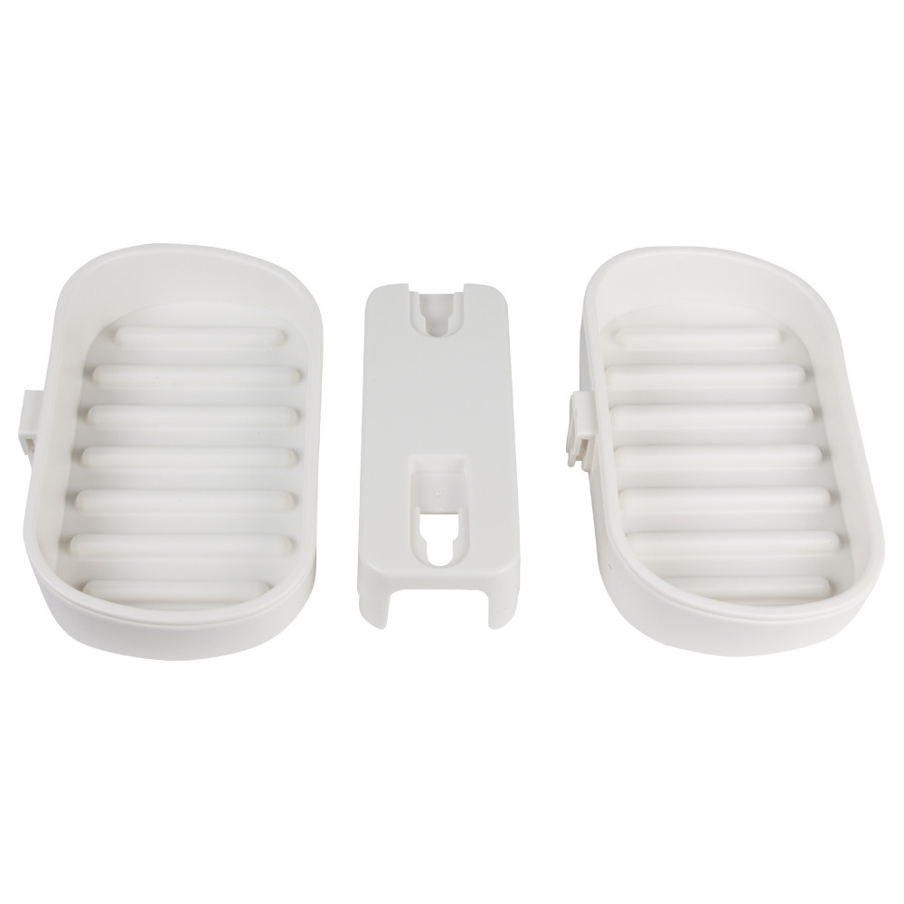 Мильниця на вакуумному присоску подвійна s42 142×111×201мм AQUATICA (9784290) Київ - фото 4