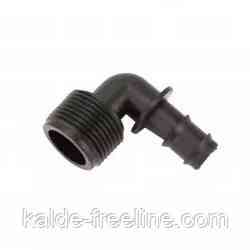 Стартер кутовий Presto-PS із зовнішнім різьбленням 1/2 дюйма для трубки 16 мм (EC-021612) Харьков