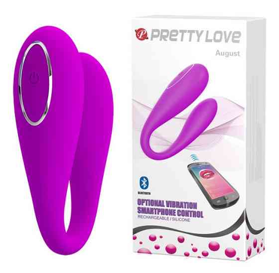 Вибратор Pretty Love August, розовый Sex Aura Киев
