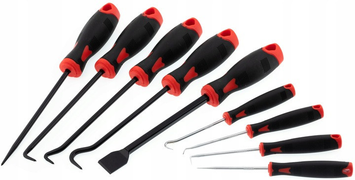 Профессиональный Набор крючков разных типов с ручкой 9 элементов Mar-Pol (M61020) Нововолынск - изображение 7