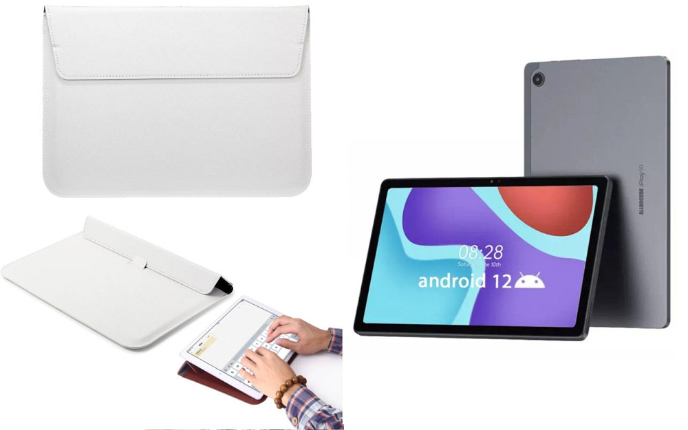 Чохол-конверт VitoCase для ALLDOCUBE iPlay 50, iPlay 50 Pro, з функцією підставки для планшета Білий Київ - фото 1
