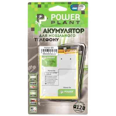 Аккумуляторная батарея PowerPlant Huawei Honor 6X (HB386483ECW+) 3270mAh (SM150113) Винница