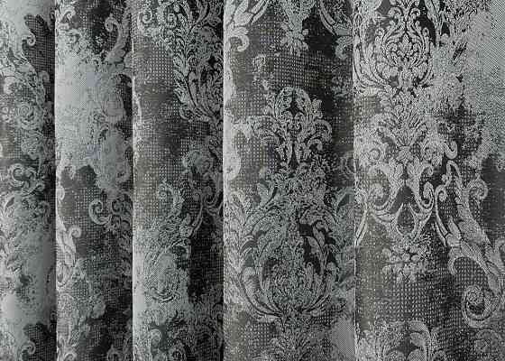 Шторна тканина "Льон Преміум" Туреччина колір графітовий з сірим 1838ш Київ