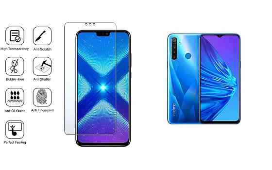 Защитное стекло NeoGlass для Realme 5, Realme 5i, Realme 5 Pro – ультрапрозрачное и устойчивое Киев