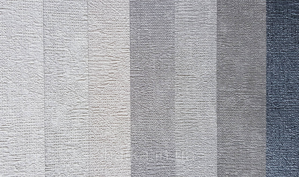 Обои виниловые на флизелине NOVA  метровые под штукатурку структурные однотонные серый металлик Киев - изображение 4