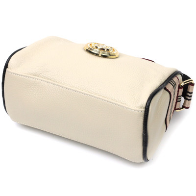 Сумка Vintage З натуральної шкіри Біла (22264) Вінниця - фото 7