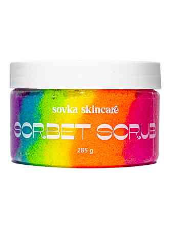 Sorbet Scrub Fruit Rainbow Sovka Skincare 285 G Вінниця