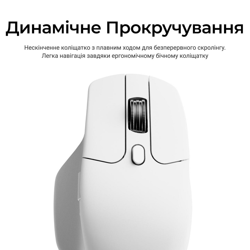 Миша бездротова Keychron M6S WL White (M6S-B72) ( 20728 ) Харьков - изображение 7