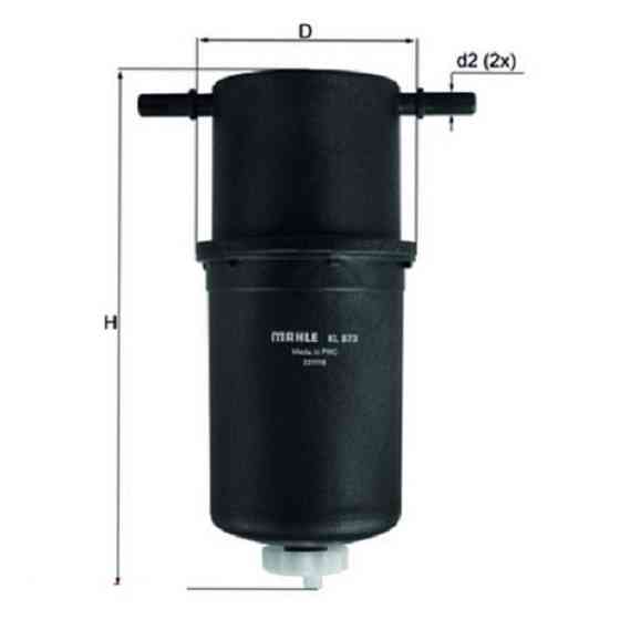 Топливный фильтр Mahle KL873 VW Crafter 30-35,30-50 11 Харьков