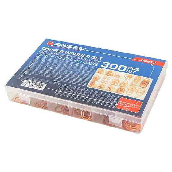 Набор медных шайб 300шт FORSAGE F-06872 Одесса