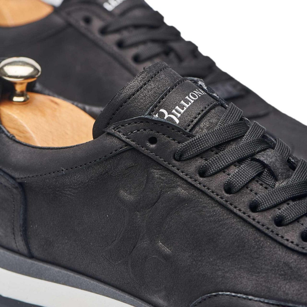 Стильні люксові чоловічі кеди з італійської натуральної шкіри МВ-159 ч/м Харків - фото 8