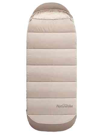 Спальний мішок з капюшоном Naturehike B400 NH21MSD11 (220 х 85см) Бежевий Вінниця