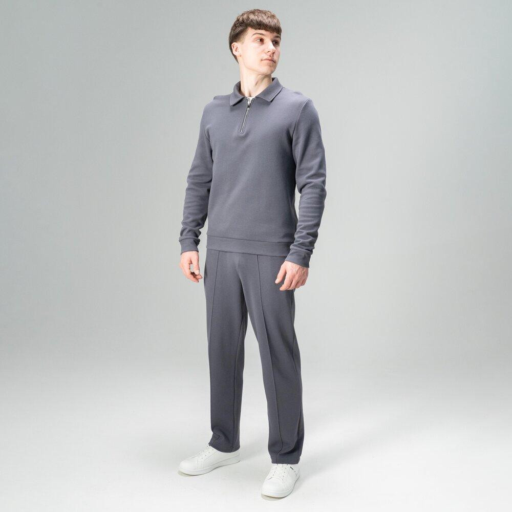 Темно-серый спортивный костюм для мужчин Pobedov Binance. Весна-осень спортивный комплект Киев - изображение 17