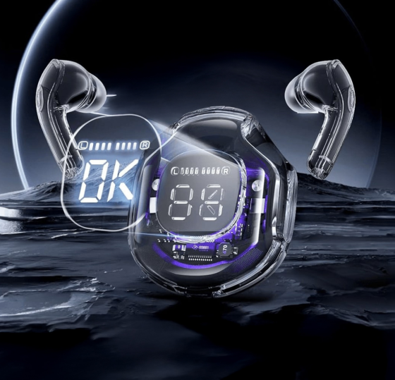 Беспроводные наушники TWS Ultrapods Pro с дисплеем на кейсе и кабелем USB Type-C Одесса