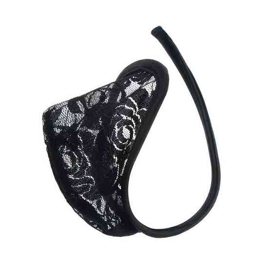 Мужские с-стринги без лямок - Черный - M/XL – Эротическое бельё Винница