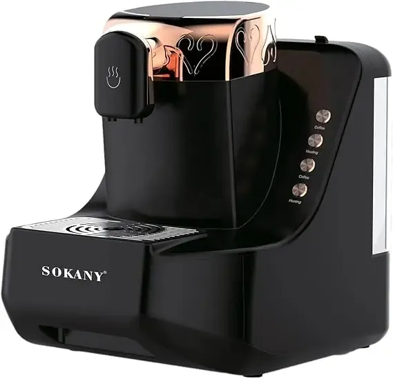 Турецкая кофеварка Sokany SK-04010 700 Вт с антипригарным покрытием и защитой от перегрева Коломия - фото 1