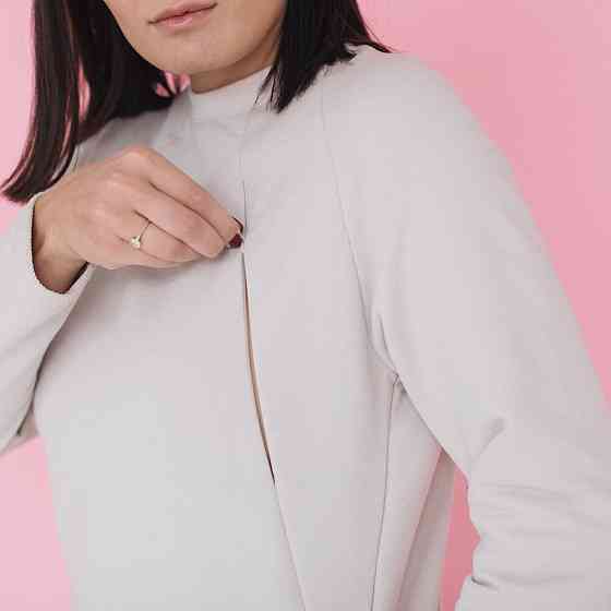 Світшот для вагітних і годуючих Молочний Київ