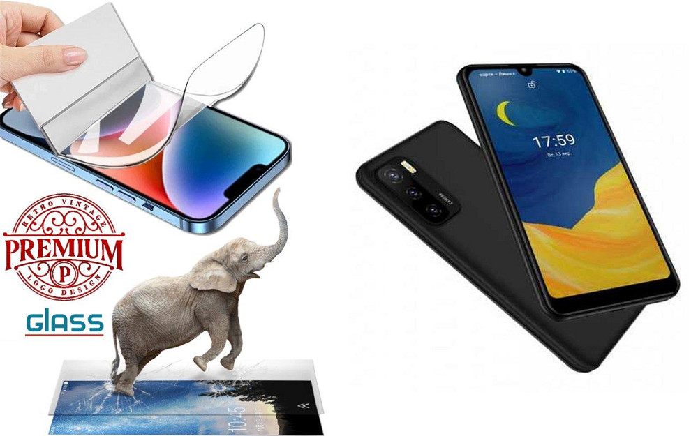 Полиуретановая пленка Motorola Moto G14, Premium, толщина 0,2 мм Киев - изображение 1
