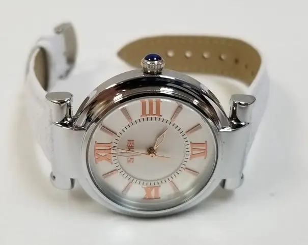 Женские классические часы Skmei 9075 Elegant (Белый) Винница - изображение 5