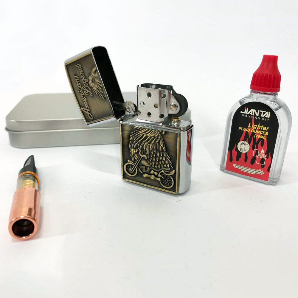 Бензинова запальничка, Запальничка бензин, Сувенірні запальнички Сувенір WI-59 Львів - фото 2