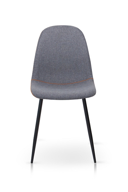 Стілець Немо, чорний/ тканина сіра Киев - изображение 3