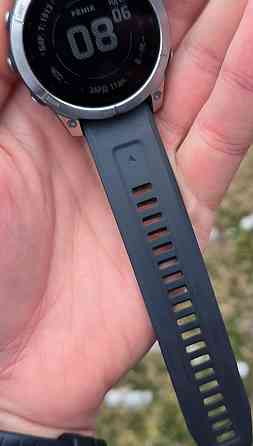 Смарт -Часы Garmin Fenix 7 Silver.Карты, Украинский язык, NFC Киев