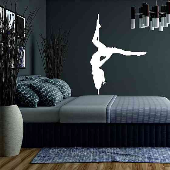 Декоративное настенное Панно «Стриптиз», Декор на стену 70*48 см, Белый Киев