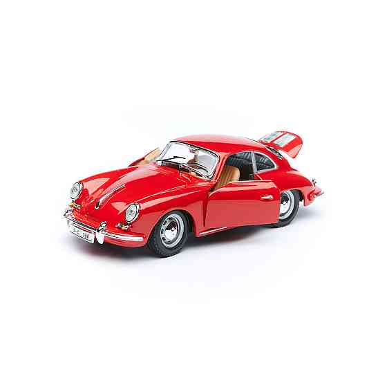 Автомодель - Porsche 356B (1961) (асорті слонова кістка, червоний, 1:24) Днепр