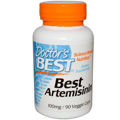 Трави Doctor's Best Артемізинін, Artemisinin, 100 мг, 90 гелевих капсул (DRB-00170) Вінниця - фото 1