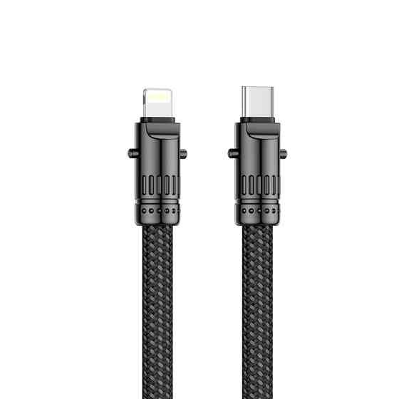 Кабель XO Lanyard Bullet Type-C to Lightning 27W 1,2м чорний Львів