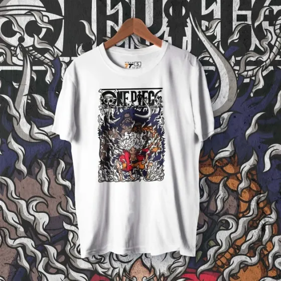 Футболка для підлітка хлопчика з принтом Ван Пис Niko i Kaido Розмір 160 Anime10185 Дніпро