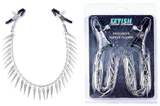 Зажимы для сосков Fetish Boss Series - №10 Exclusive Nipple Clamps, BS6100018 Sex Aura Киев