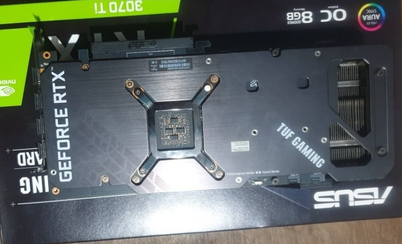 Відеокарта як нова! Гарантія! ASUS TUF Gaming RTX 3070 Ti. Київ - фото 1