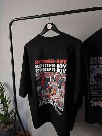 Парні футболки Spider-Man та Spider-Gwen для закоханих | Oversize Чернівці