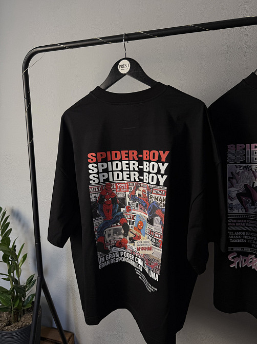 Парні футболки Spider-Man та Spider-Gwen для закоханих | Oversize Чернівці - фото 5