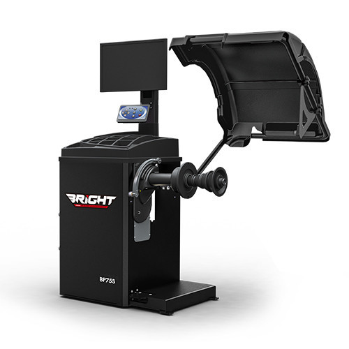 Балансировочный станок автомат (LCD дисплей, автоввод 3-х параметров колеса) BRIGHT CB75S 220V Киев - изображение 1