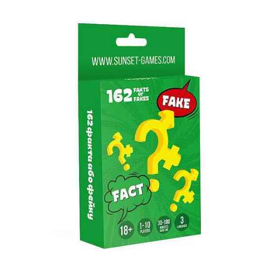 Еротична гра для пар «162 Fakts or Fakes» (UA, ENG, RU) Sex Aura Київ