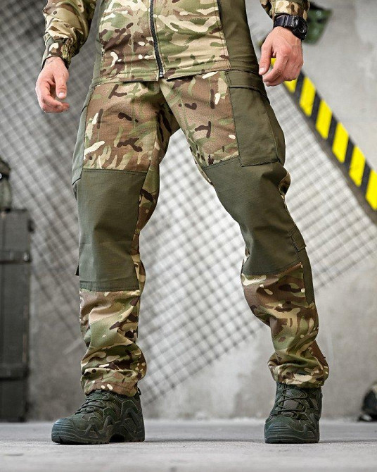 Тактический костюм горка олива + термо в подарок ПП7858 Одесса - изображение 7