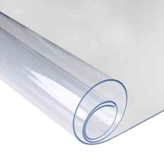 Силіконова скатертина на стіл Soft Glass М'яке скло 1.2х1.0 м (товщина 1.5мм) Вінниця
