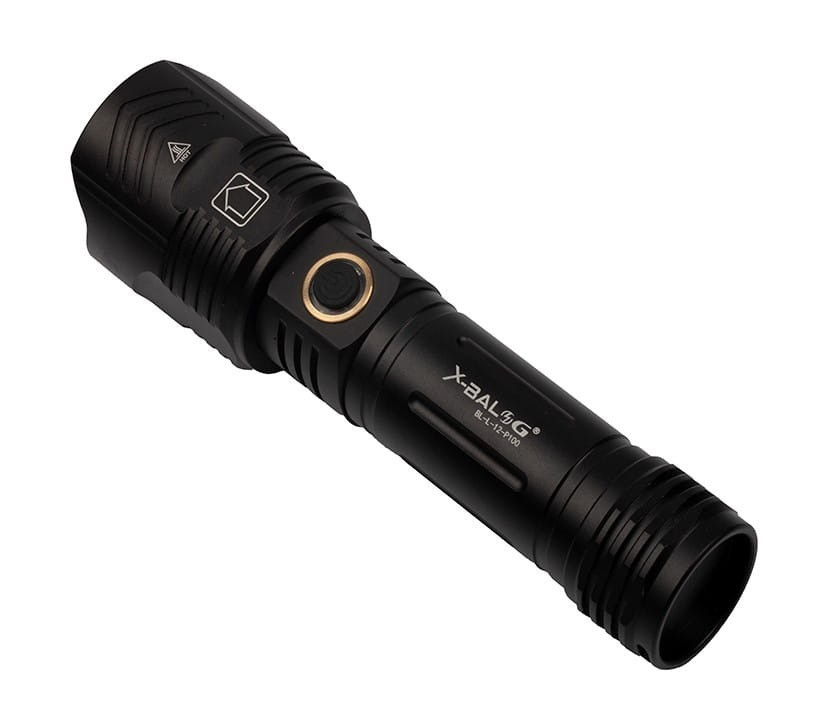 Ліхтар X-BALOG BL-L-12-P100 алюмінієвий (діапазон до 1000 м) з опцією PowerBank L-095 Киев - изображение 5