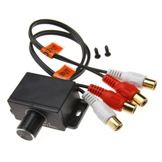 Регулятор баса 2 RCA для усилителя и автозвука Киев